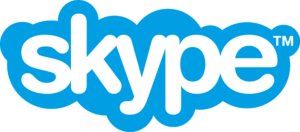 teletherapy skype logo